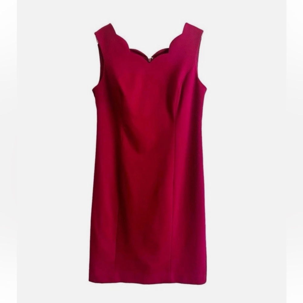 Talbots Magenta Midi Dress